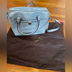 Kate Space light grey crossbody purse